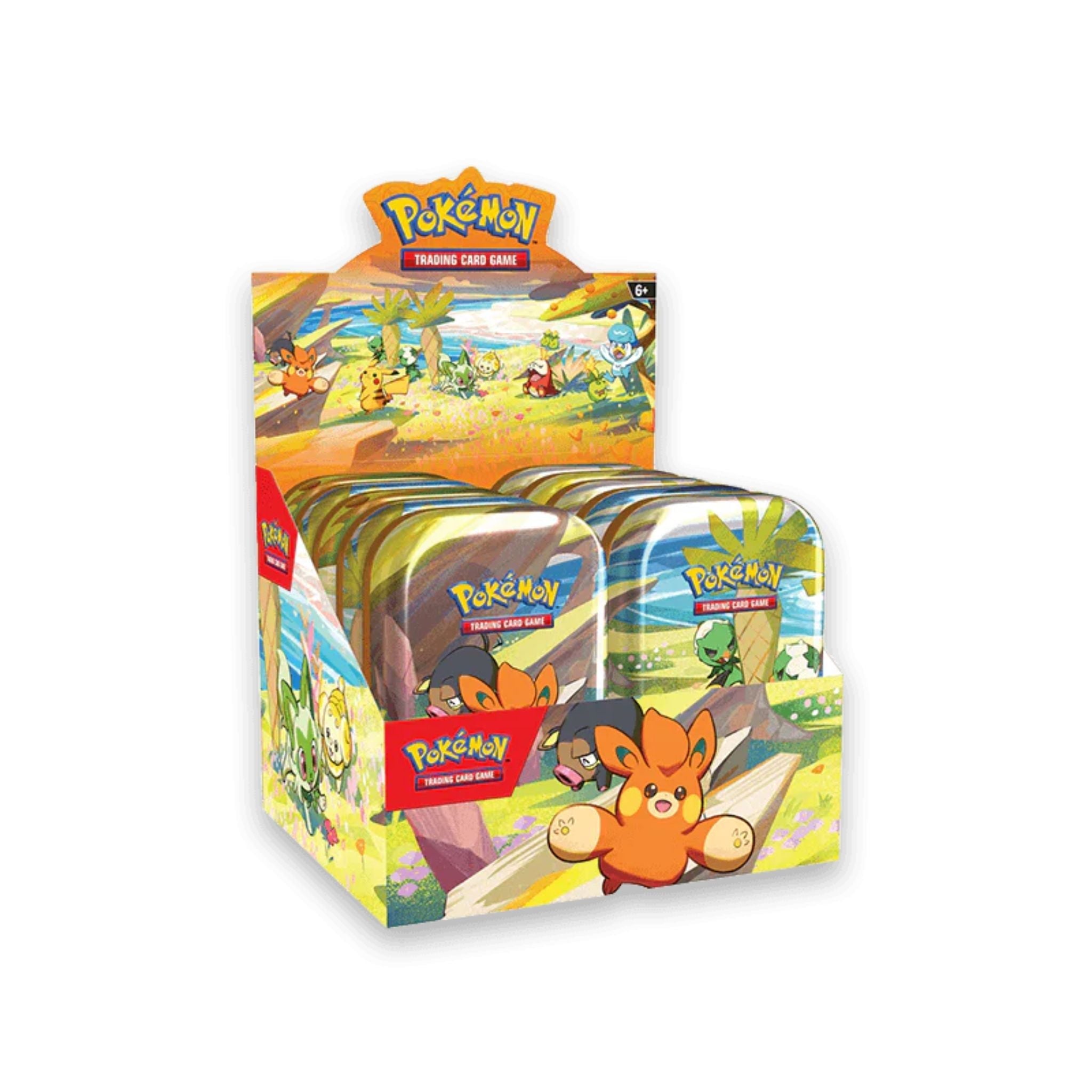 Pokemon Paldea Friends Mini Tin Display (10 Tins)