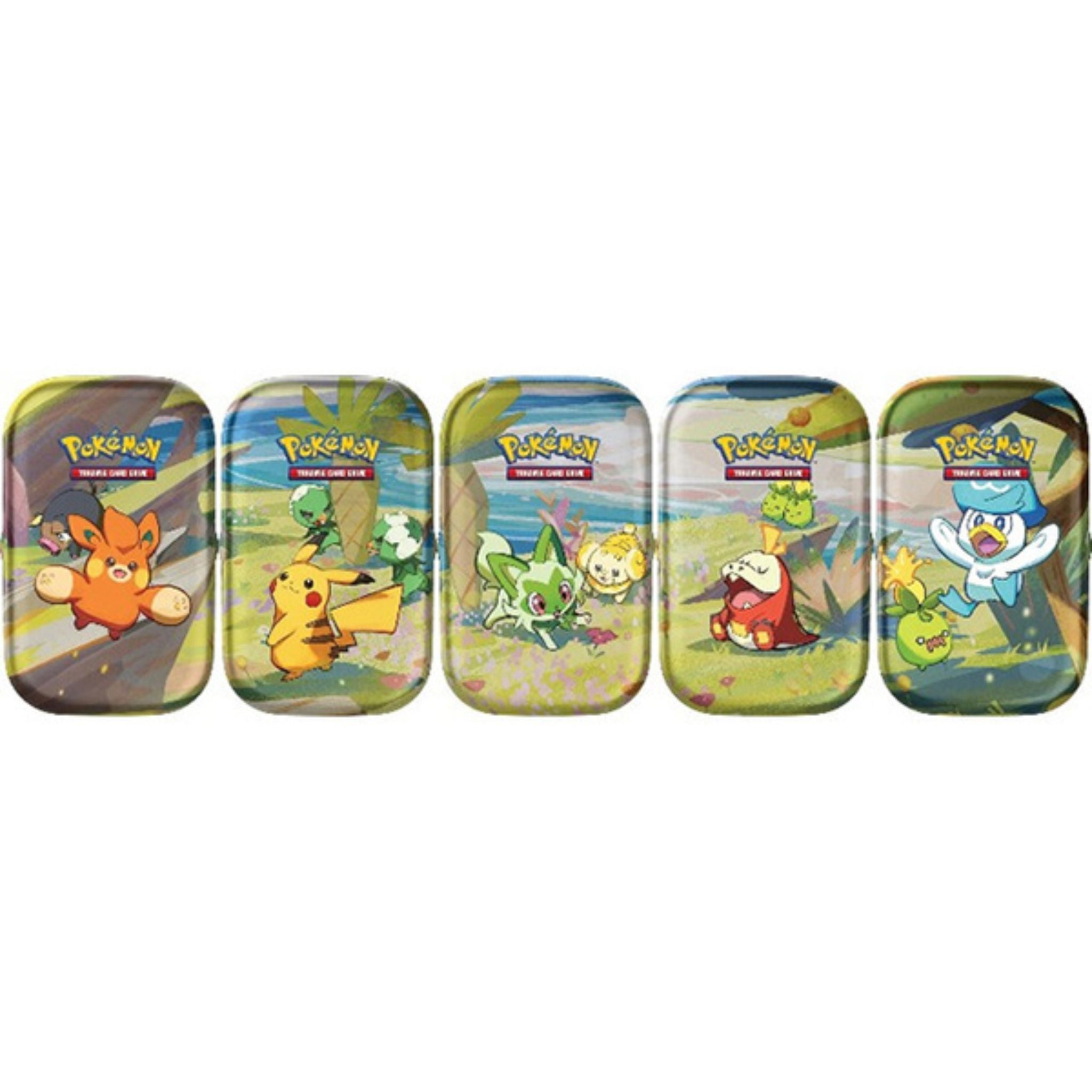 Pokemon Paldea Friends Mini Tin Display (10 Tins)